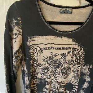 Ballad of Molly Rose Graphic Concert Tshirt Sz L